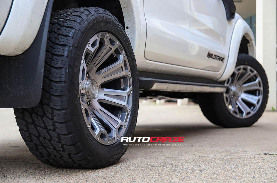 FORD RANGER AB813 TITANIUM BRUSHED
